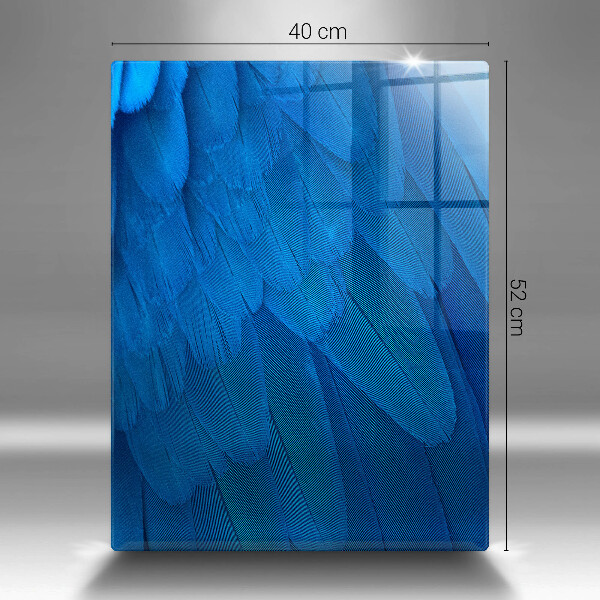 Deska kuchenna szklana Ptasie pióra