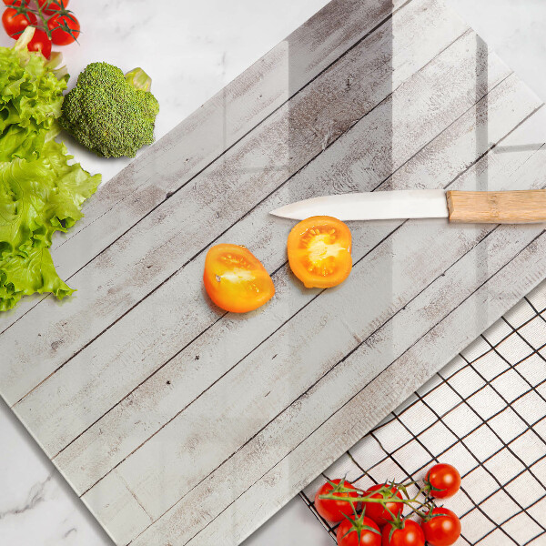 Deska kuchenna szklana Stare deski drewno