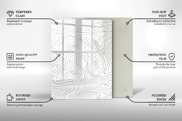 Deska kuchenna szklana Stare korki wina