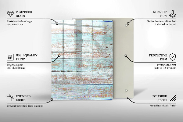 Deska kuchenna szklana Nowoczesna abstrakcja