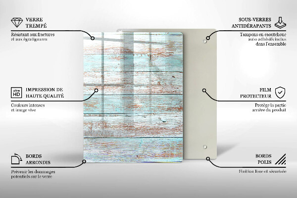 Deska kuchenna szklana Nowoczesna abstrakcja