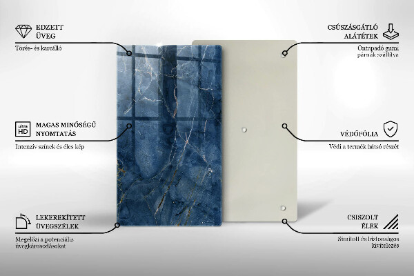 Deska kuchenna szklana Tekstura kamienia marmur