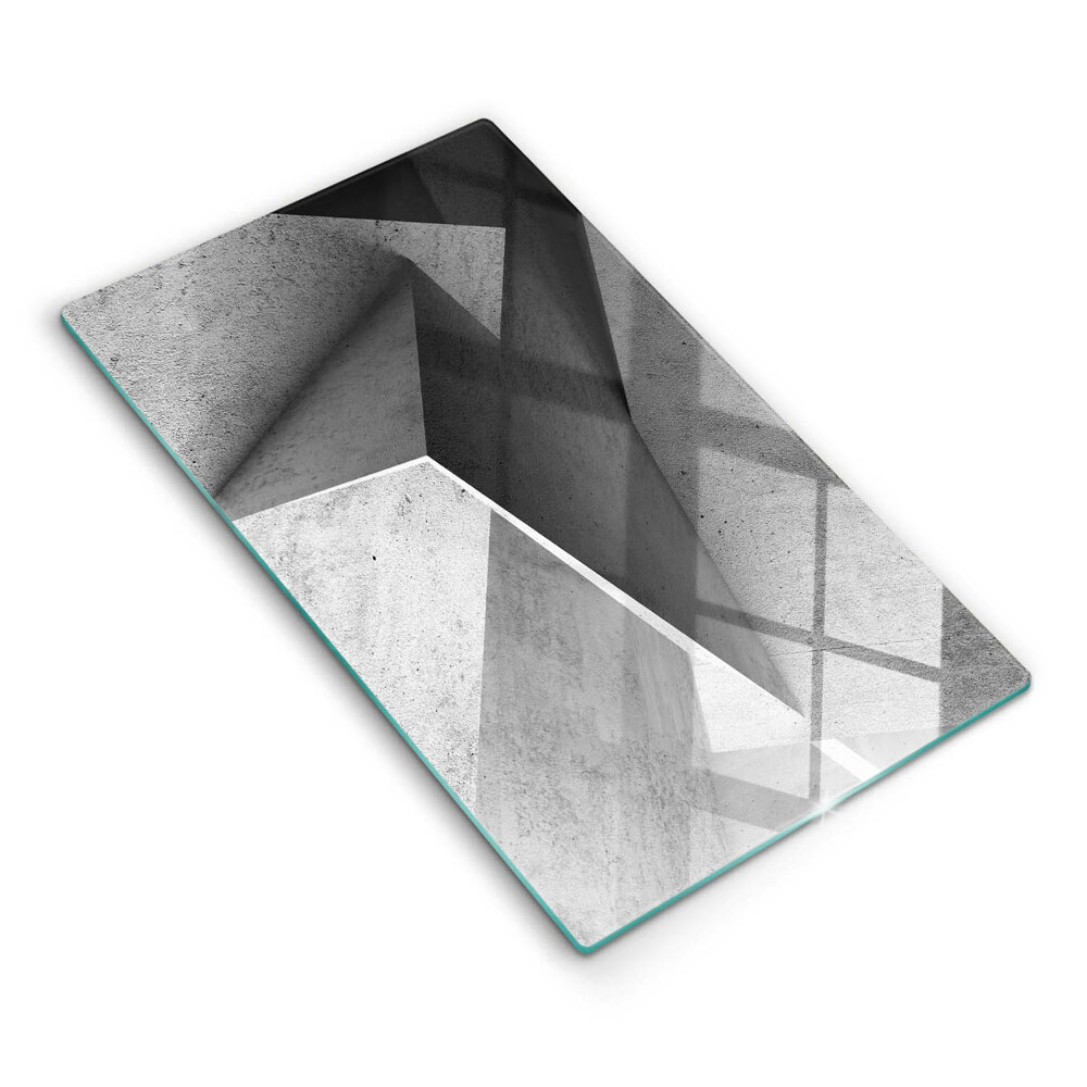 Deska kuchenna szklana Betonowa abstrakcja
