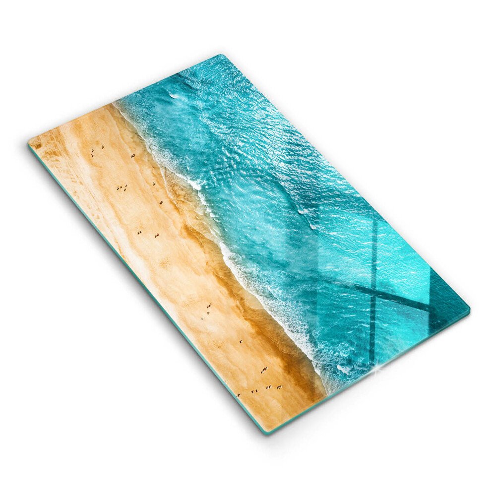 Deska kuchenna szklana Brzeg plaży i morze