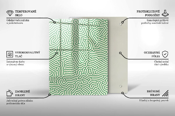 Deska kuchenna szklana Natura bambusy