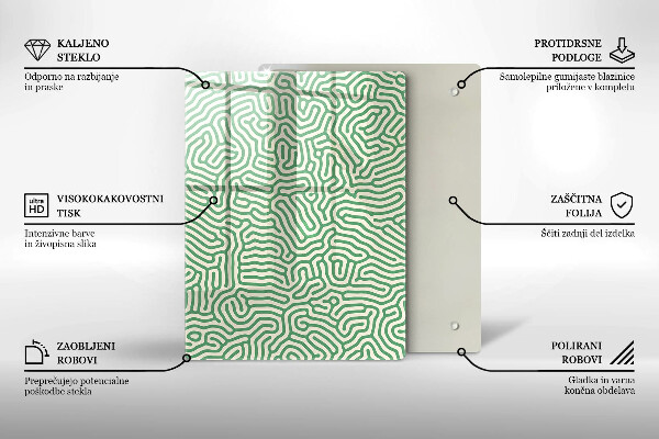 Deska kuchenna szklana Natura bambusy