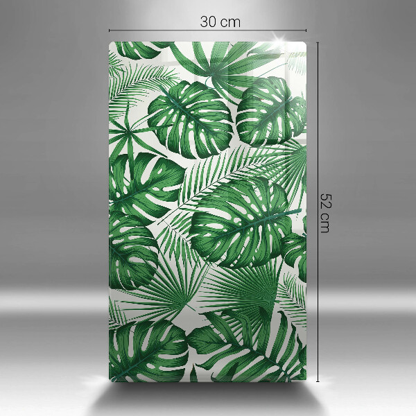 Deska kuchenna szklana Liście monstery