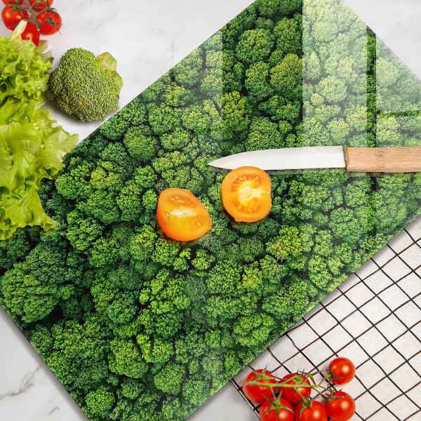 Deska kuchenna szklana Natura rośliny mech