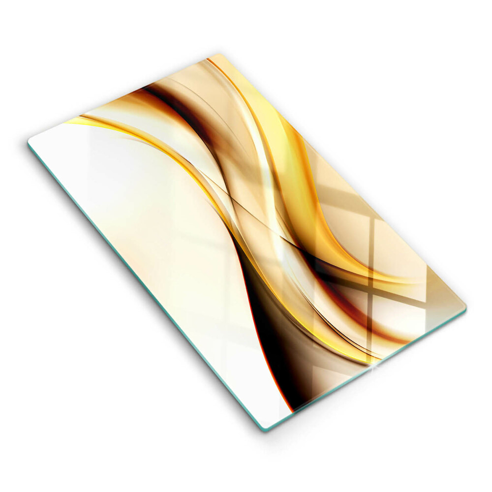 Deska kuchenna szklana Abstrakcja dym linie
