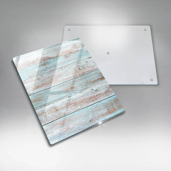 Deska kuchenna szklana Stare deski vintage