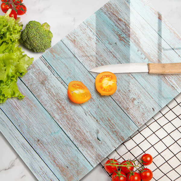 Deska kuchenna szklana Stare deski vintage