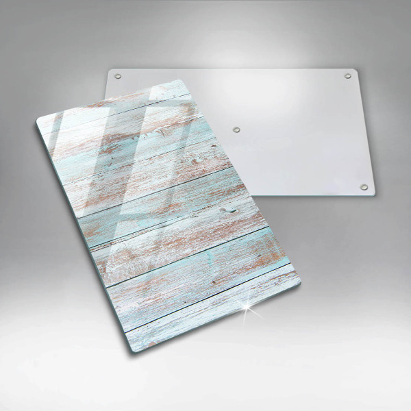 Deska kuchenna szklana Stare deski vintage