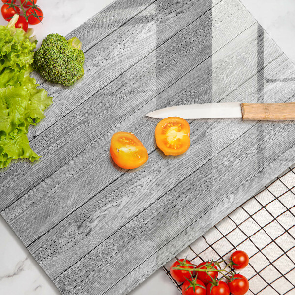 Deska kuchenna szklana Drewno stare deski