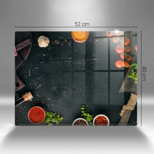 Szklana deska do krojenia Pomidorki koktajlowe