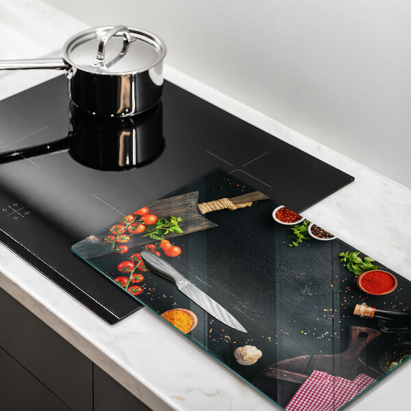 Szklana deska do krojenia Pomidorki koktajlowe