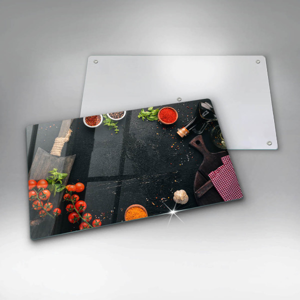 Szklana deska do krojenia Pomidorki koktajlowe