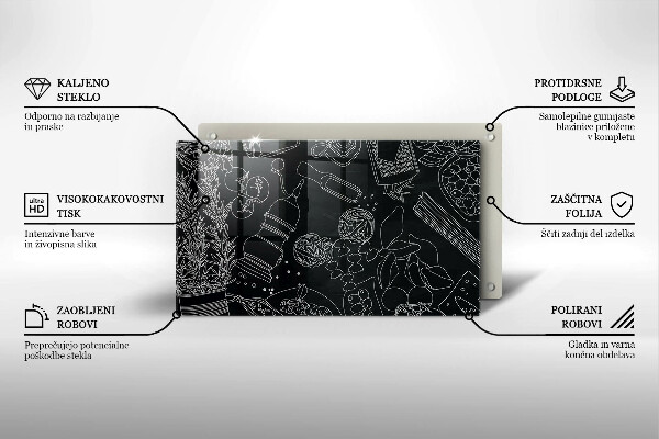 Szklana deska do krojenia Kuchenne akcesoria