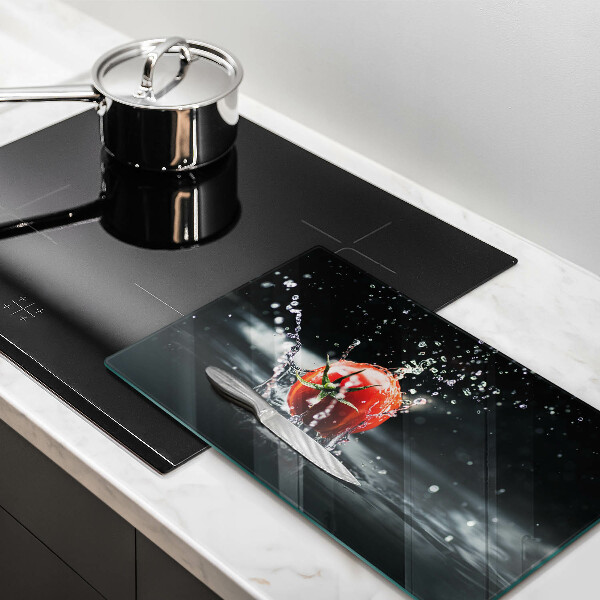 Szklana deska do krojenia Pomidor w wodzie