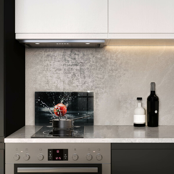 Szklana deska do krojenia Pomidor w wodzie