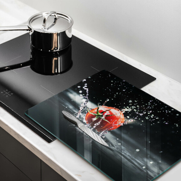 Szklana deska do krojenia Pomidor w wodzie