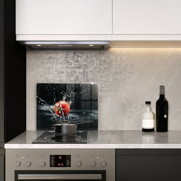 Szklana deska do krojenia Pomidor w wodzie