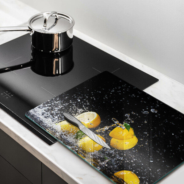 Szklana deska do krojenia Soczyste owoce cytryny