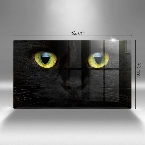 Szklana deska do krojenia Zwierzę kocie oczy