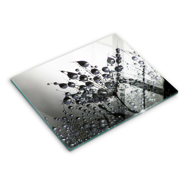 Szklana deska do krojenia Dmuchawce i rosa