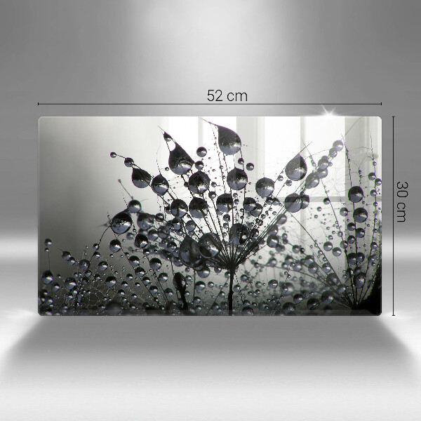 Szklana deska do krojenia Dmuchawce i rosa