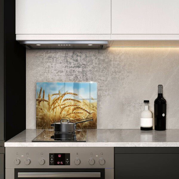 Szklana deska do krojenia Kłosy zbóż na polu