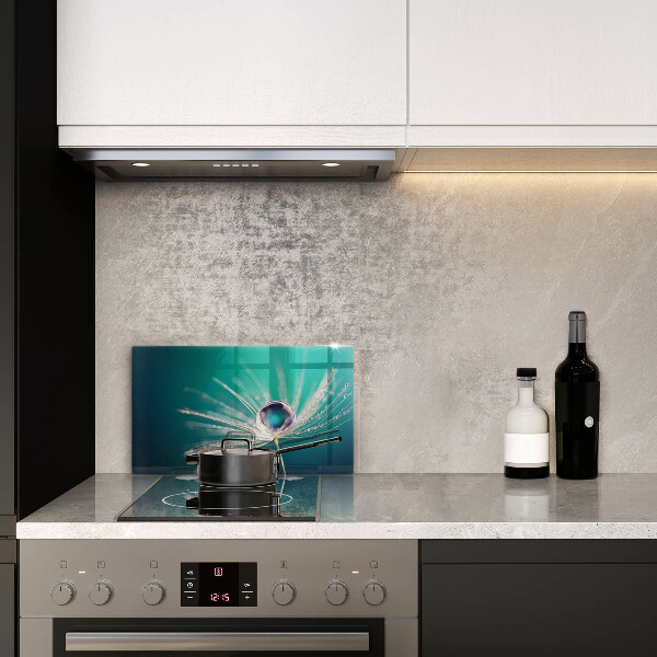 Szklana deska do krojenia Rosa na dmuchawcu