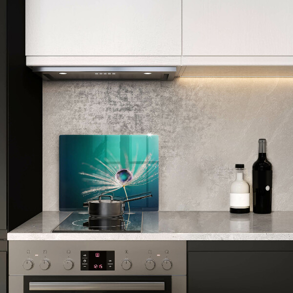 Szklana deska do krojenia Rosa na dmuchawcu