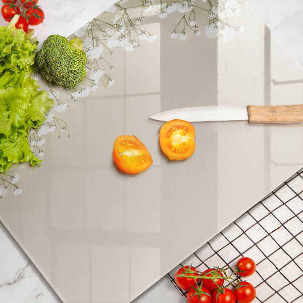 Szklana deska do krojenia Gipsówka boho kwiaty