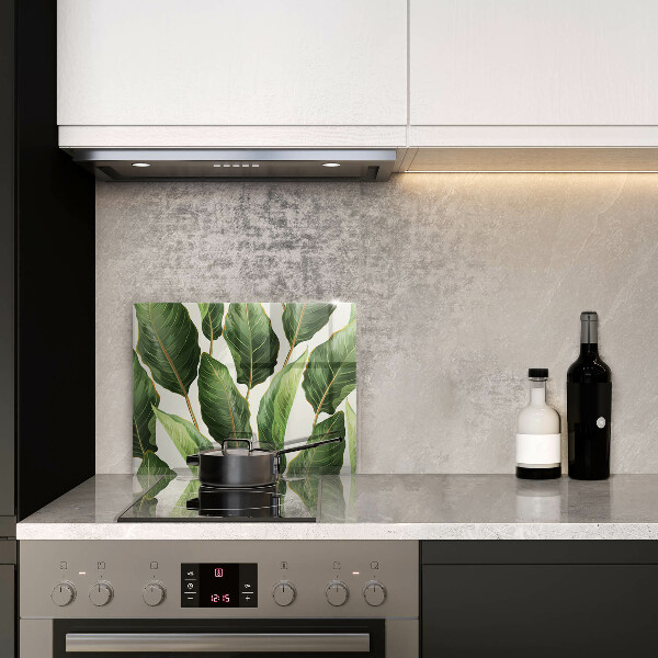 Szklana deska do krojenia Liście bananowca