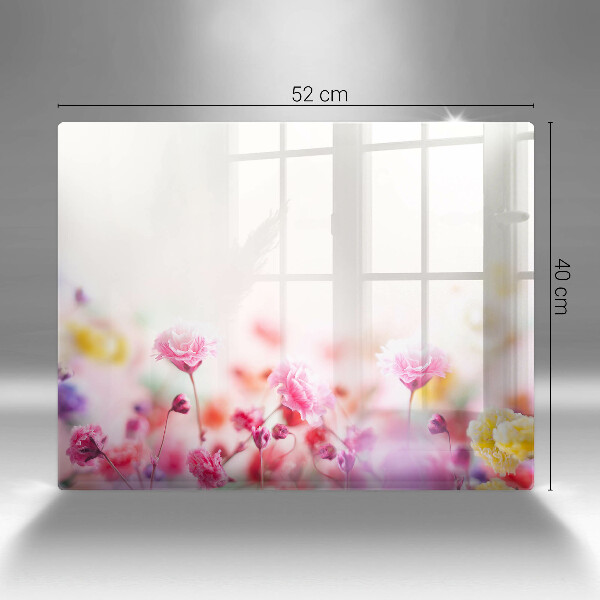 Szklana deska do krojenia Łąka kwiatów