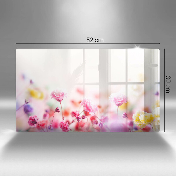 Szklana deska do krojenia Łąka kwiatów
