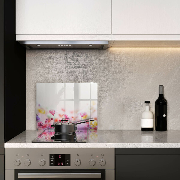 Szklana deska do krojenia Łąka kwiatów