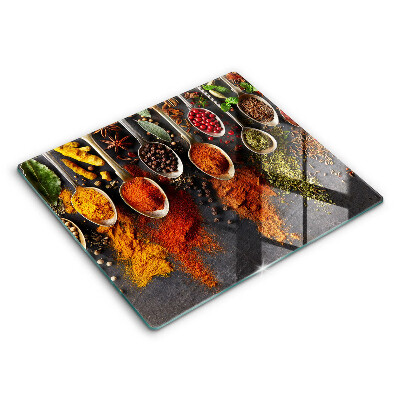 Deska kuchenna Łyżki z przyprawami