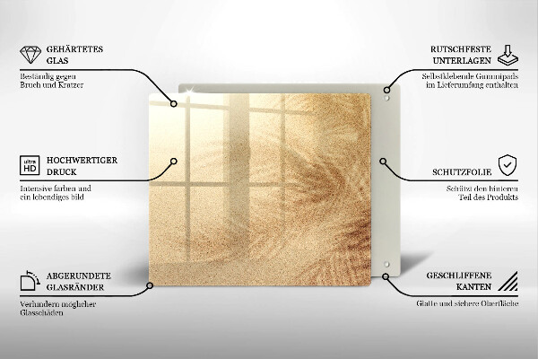 Deska kuchenna Plaża piasek wakacje