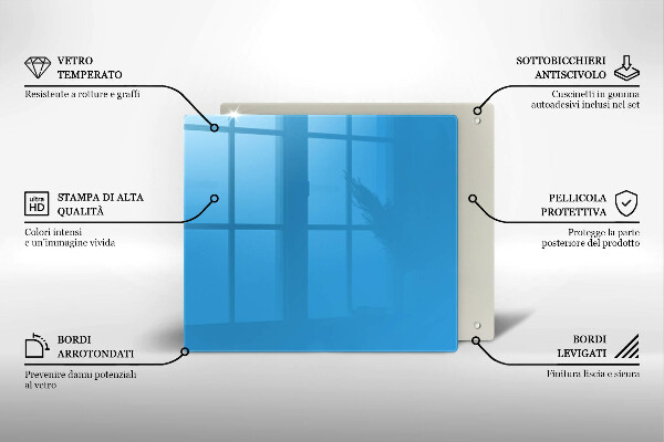 Deska do krojenia Kolor niebieski