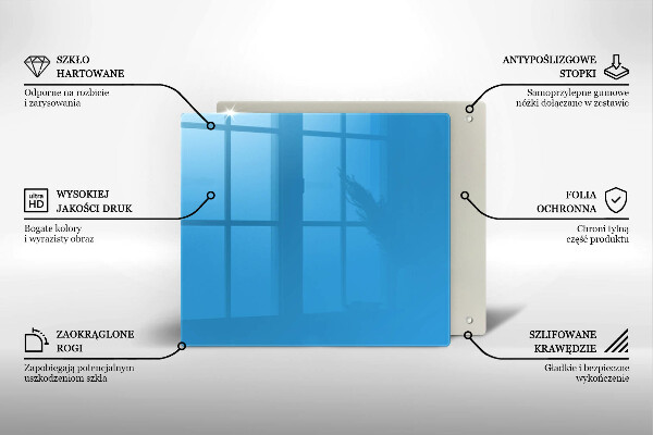 Deska do krojenia Kolor niebieski
