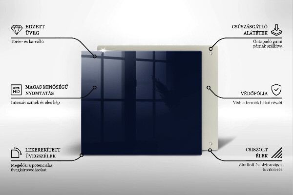 Deska do krojenia Kolor granatowy