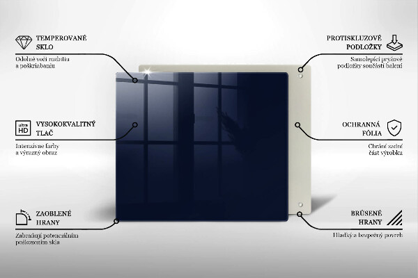 Deska do krojenia Kolor granatowy