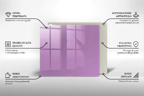 Deska do krojenia Kolor fioletowy