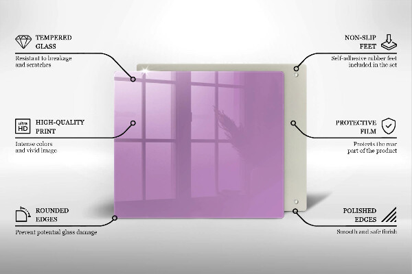 Deska do krojenia Kolor fioletowy