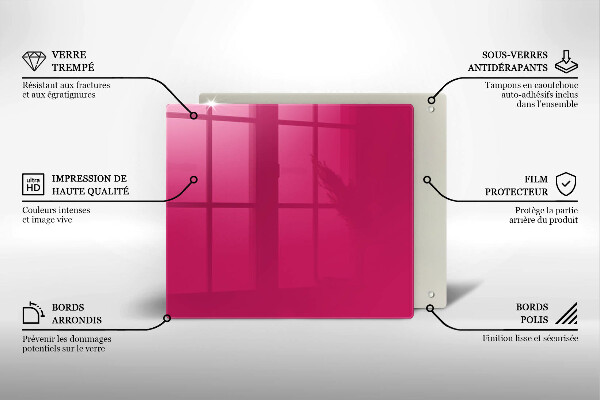 Deska do krojenia Kolor różowy