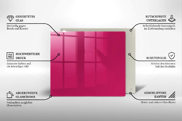 Deska do krojenia Kolor różowy