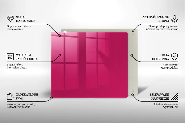 Deska do krojenia Kolor różowy