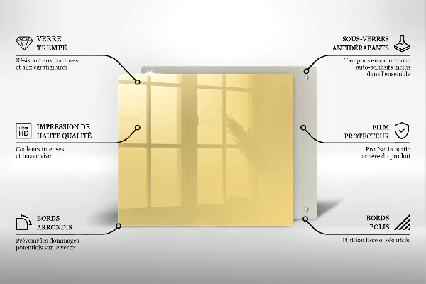 Deska do krojenia Kolor żółty