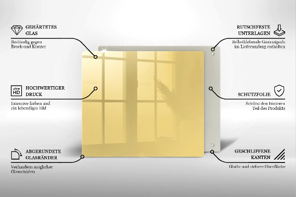 Deska do krojenia Kolor żółty